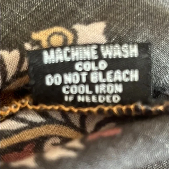 Tolani Embrordered Collar and Sleeves Floral Patchwork Blouse, XS - Picture 7 of 10